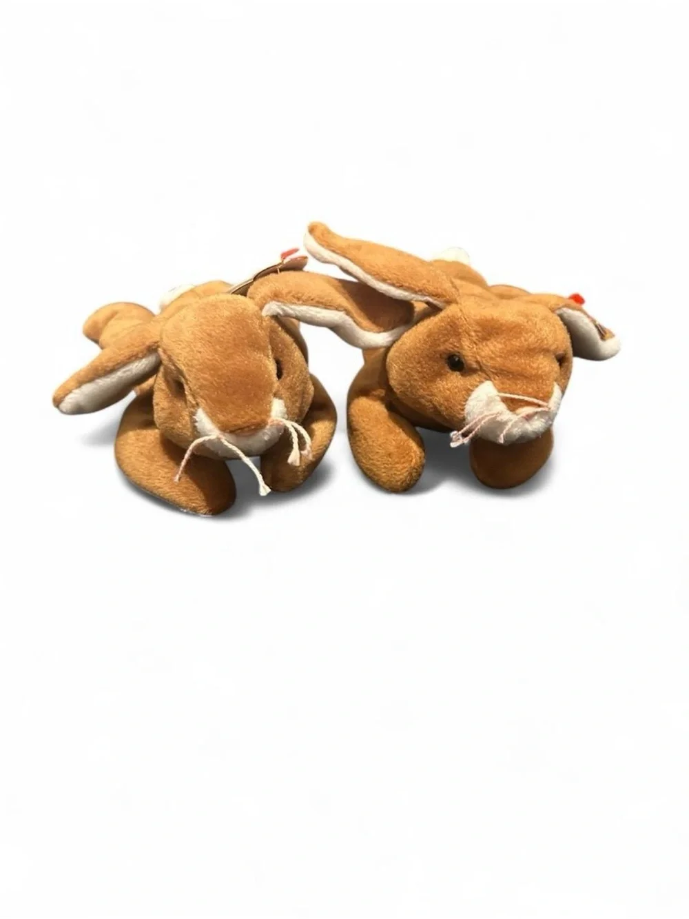 Ty Beanie baby bunny set of 2 vintage 1995 & 1996 #collectibles